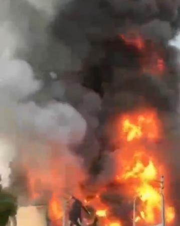 救援現(xiàn)場。